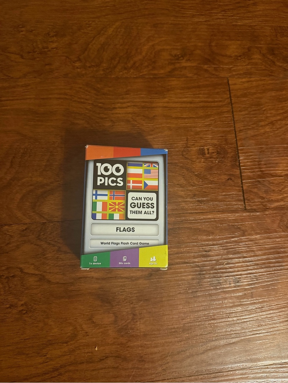 Flags Flash Card Game — Colorful Flags Edition